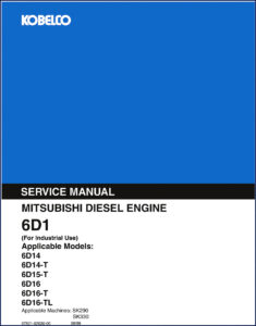 fiat kobelco 6d14 6d14, fiat kobelco manual, fiat kobelco kobelco