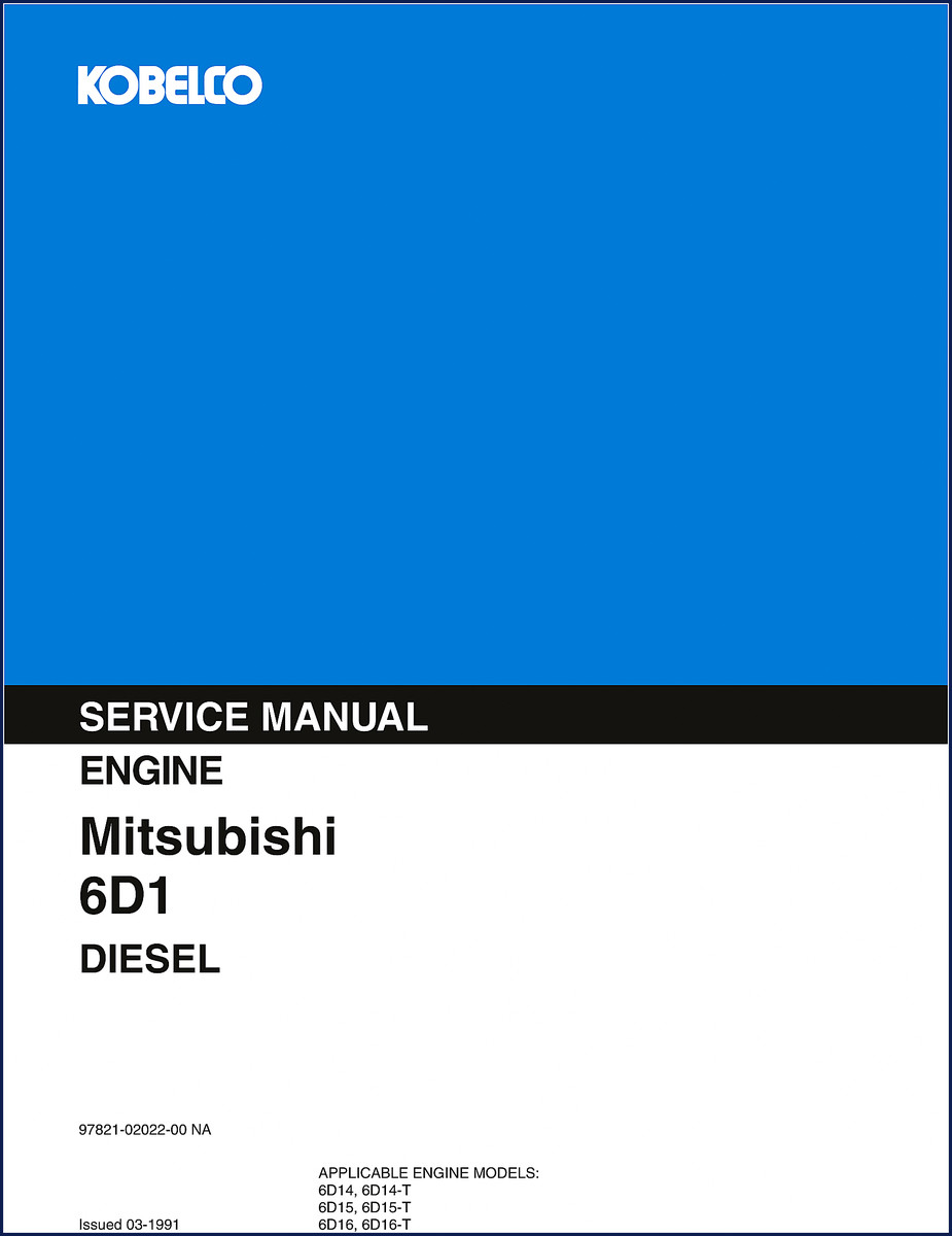 fiat kobelco 6d14, fiat kobelco manual, fiat kobelco kobelco