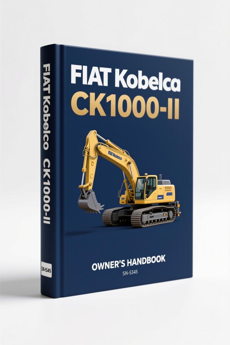 fiat kobelco ck1000, fiat kobelco manual, fiat kobelco kobelco