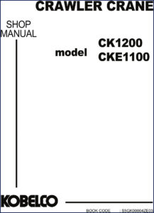 fiat kobelco ck1200, cke1100 workshop manual, fiat kobelco workshop manual, fiat kobelco kobelco
