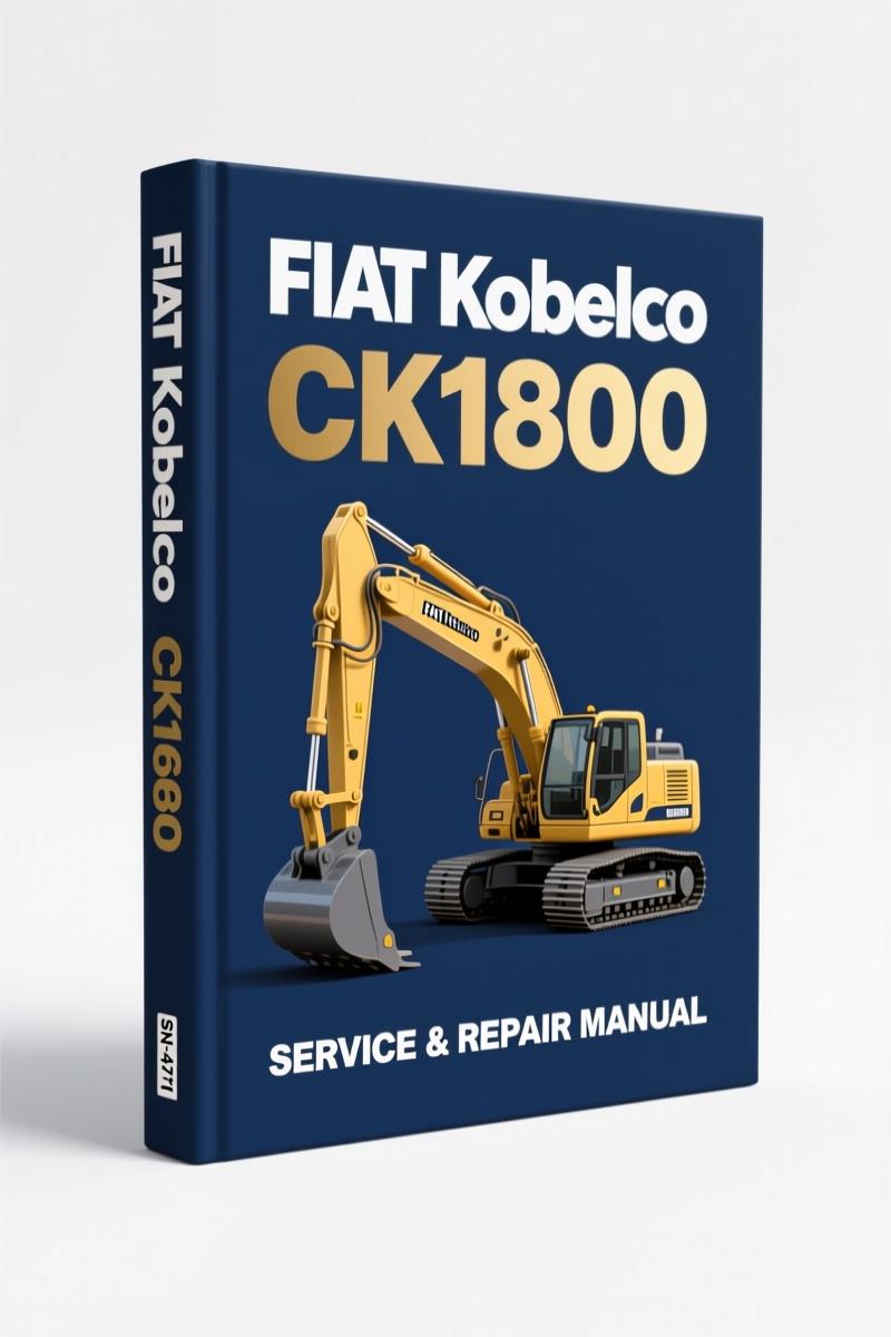 fiat kobelco ck1600 technical manual, fiat kobelco manual, fiat kobelco kobelco