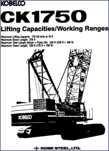 fiat kobelco ck1750 technical manual, fiat kobelco manual, fiat kobelco kobelco