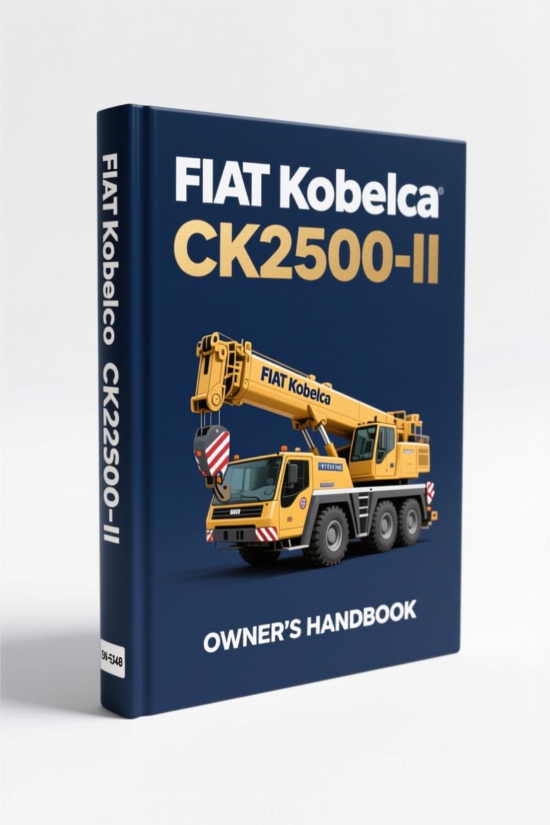 fiat kobelco ck2500, fiat kobelco manual, fiat kobelco kobelco