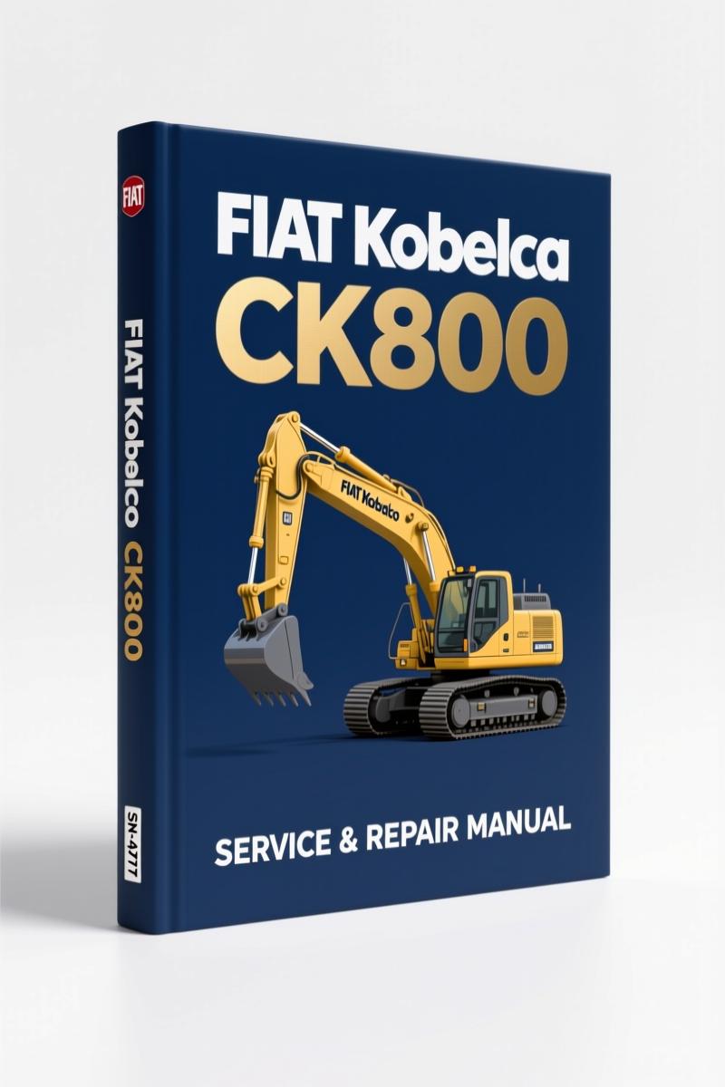 fiat kobelco ck800 technical manual, fiat kobelco manual, fiat kobelco kobelco