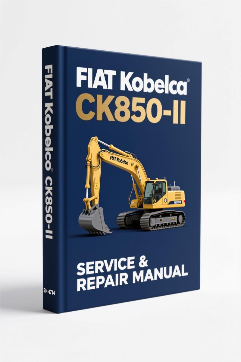 fiat kobelco ck850, fiat kobelco manual, fiat kobelco kobelco