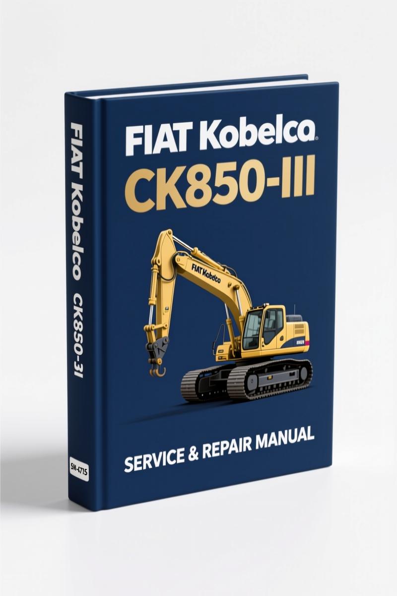 fiat kobelco ck850, fiat kobelco manual, fiat kobelco kobelco