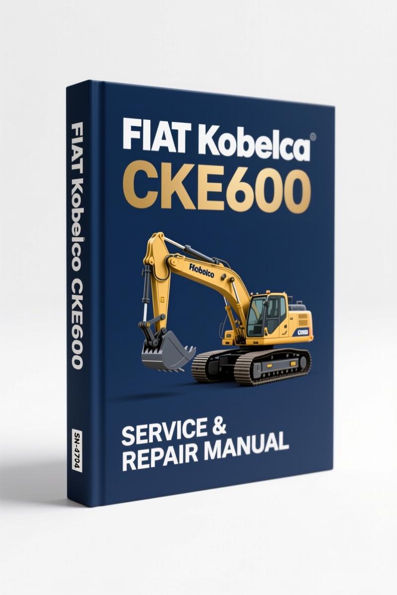 fiat kobelco cke600 service manual, fiat kobelco service manual, fiat kobelco kobelco