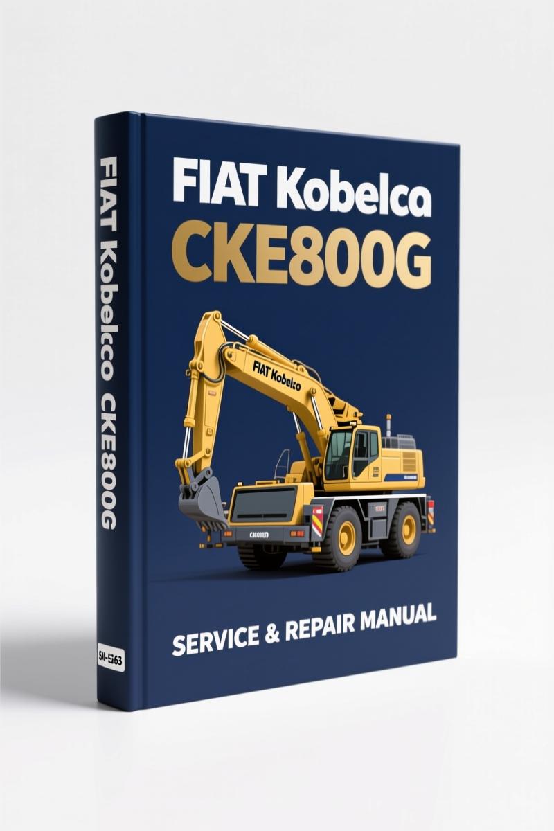 fiat kobelco cke800g technical manual, fiat kobelco manual, fiat kobelco kobelco