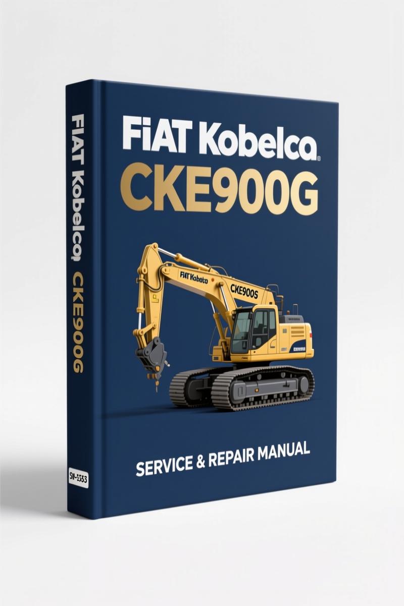 fiat kobelco cke900g technical manual, fiat kobelco manual, fiat kobelco kobelco