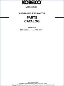 fiat kobelco md140blc 1989 parts catalog, fiat kobelco parts catalog, fiat kobelco kobelco