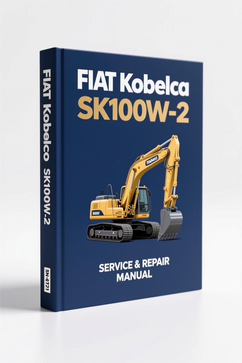 fiat kobelco sk100w, fiat kobelco manual, fiat kobelco kobelco