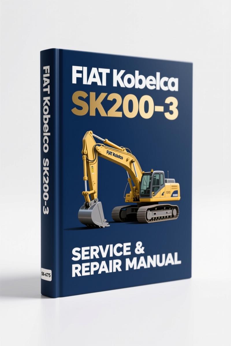 fiat kobelco sk200, fiat kobelco manual, fiat kobelco kobelco