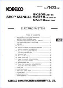 fiat kobelco sk200, sk210 workshop manual, fiat kobelco workshop manual, fiat kobelco kobelco