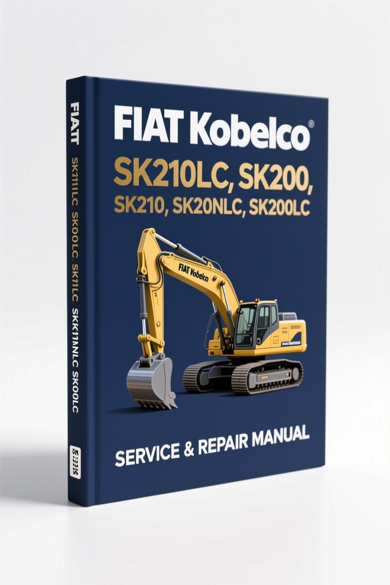fiat kobelco sk210lc workshop manual, fiat kobelco workshop manual, fiat kobelco kobelco