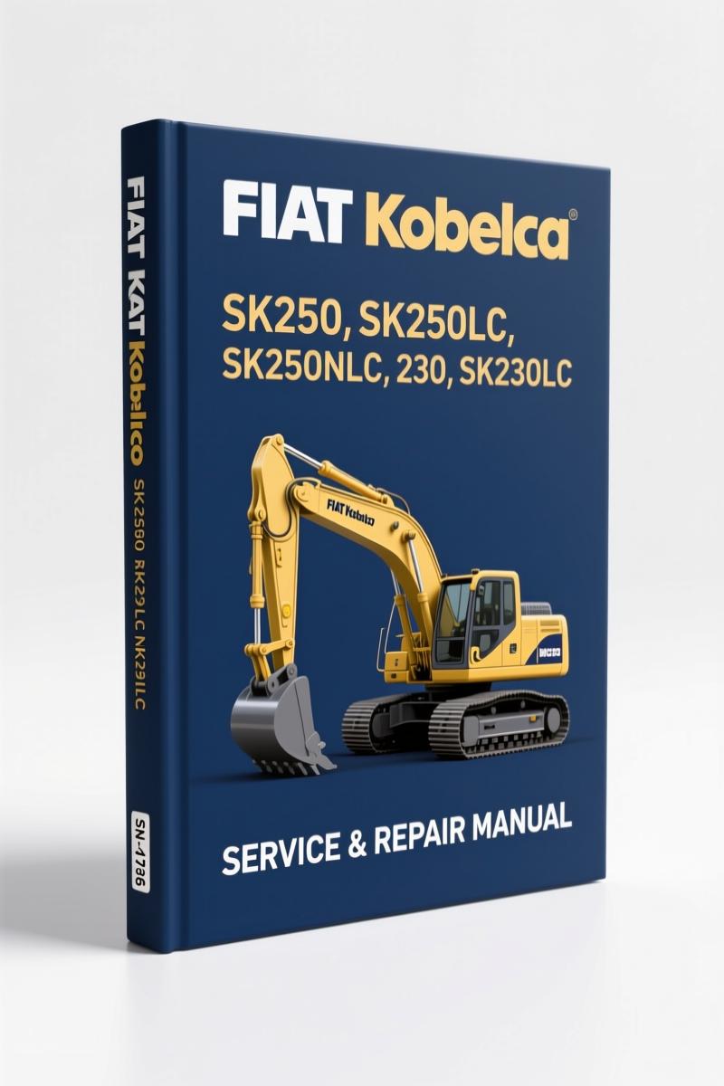 fiat kobelco sk250, sk250lc, sk250nlc, sk230, sk230lc workshop, fiat kobelco workshop manual, fiat kobelco kobelco