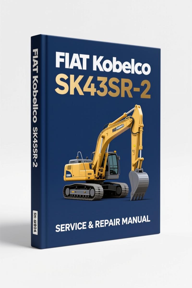 fiat kobelco sk45sr, fiat kobelco manual, fiat kobelco kobelco
