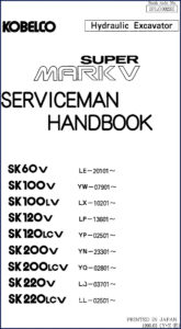 fiat kobelco sk60v, sk100v, sk100lv, sk 120v, sk, fiat kobelco service manual, fiat kobelco kobelco