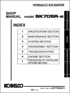 fiat kobelco sk70sr, fiat kobelco manual, fiat kobelco kobelco
