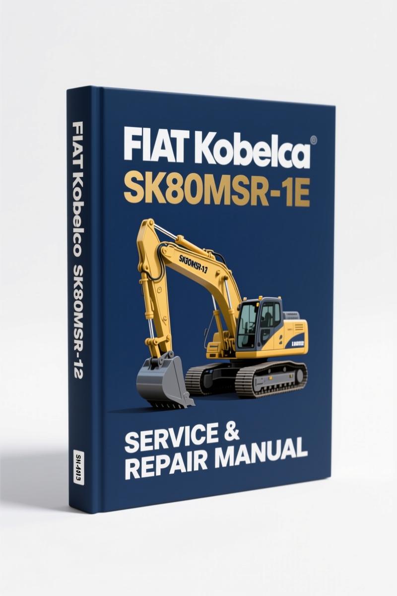 fiat kobelco sk80msr, fiat kobelco manual, fiat kobelco kobelco