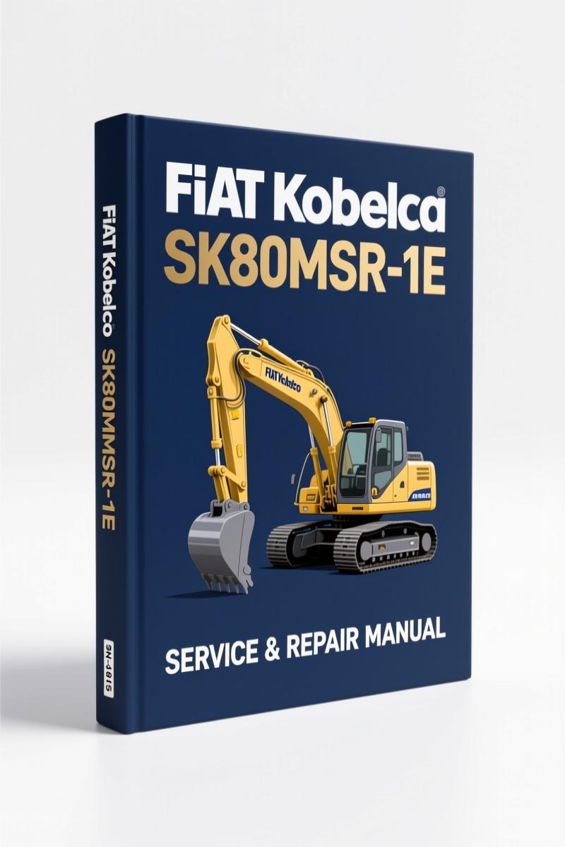 fiat kobelco sk80msr, fiat kobelco manual, fiat kobelco kobelco