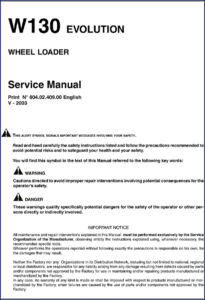 fiat kobelco w130 evolution 2003 service manual, fiat kobelco service manual, fiat kobelco kobelco
