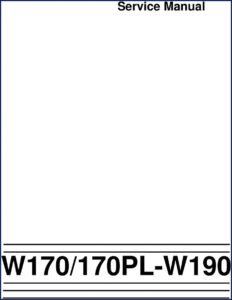 fiat kobelco w170, 170pl, w190 service manual, fiat kobelco service manual, fiat kobelco kobelco