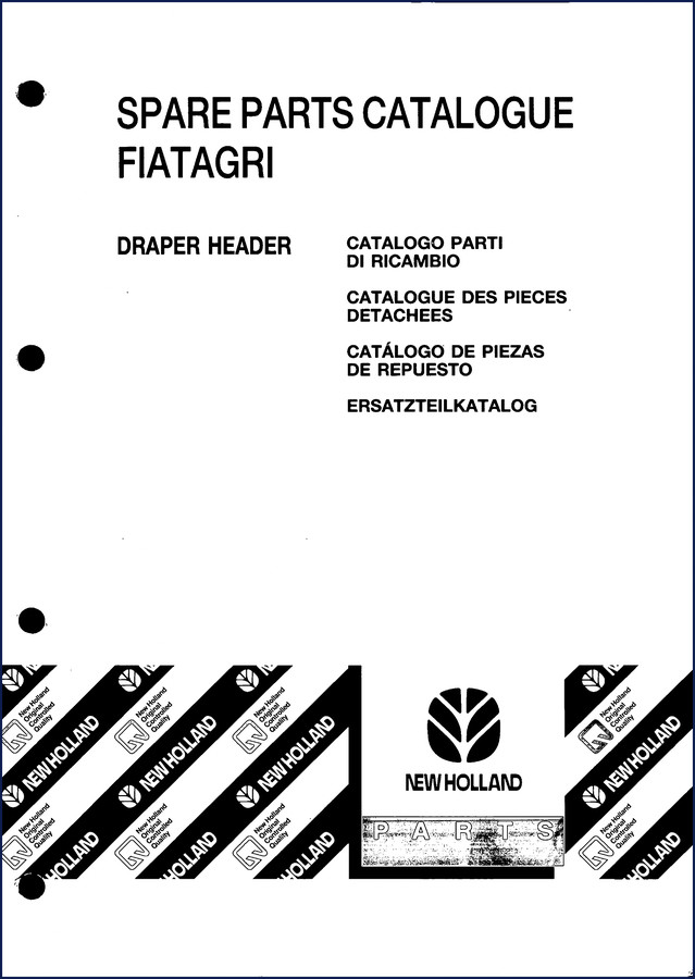 fiatagri draper header 1996 parts catalog, fiatagri parts catalog, fiatagri draper