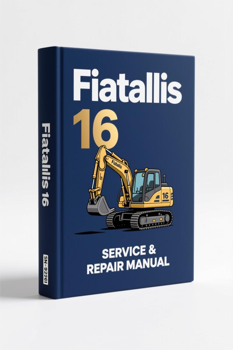fiatallis 16 1989 parts catalog, fiatallis parts catalog, fiatallis 16