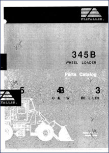 fiatallis 345b parts catalog, fiatallis parts catalog, fiatallis 345b