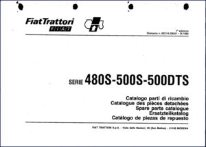 fiatallis 480s, 500s, 500dts 1982 parts catalog, fiatallis parts catalog, fiatallis 480s,