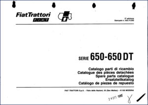 fiatallis 650, 650 dt 1980 parts catalog, fiatallis parts catalog, fiatallis 650,