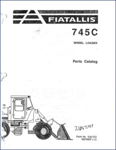 fiatallis 745c 2000 parts catalog, fiatallis parts catalog, fiatallis 745c