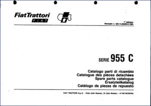 fiatallis 955 c 1984 parts catalog, fiatallis parts catalog, fiatallis 955