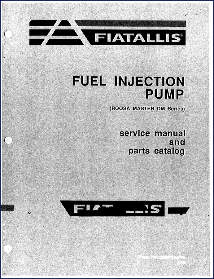 fiatallis dm series 1989 service manual, fiatallis service manual, fiatallis dm