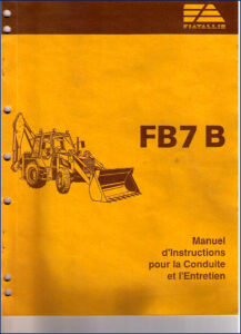 fiatallis fb7 b user manual, fiatallis manual, fiatallis fb7