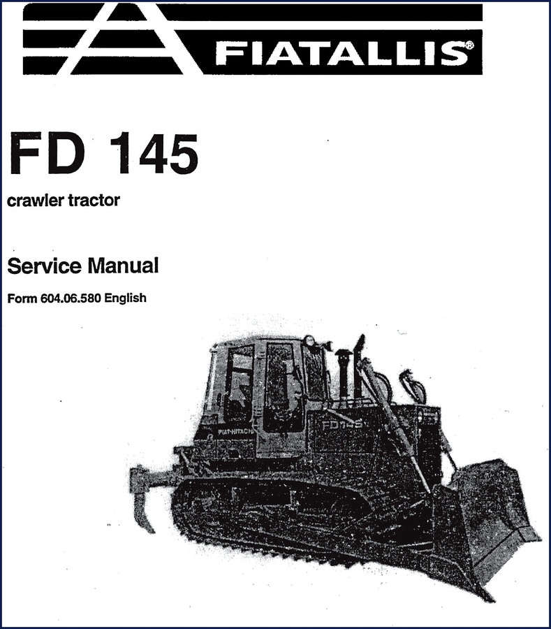 fiatallis fd 145 service manual, fiatallis service manual, fiatallis fd