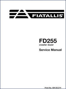 fiatallis fd255 service manual, fiatallis service manual, fiatallis fd255