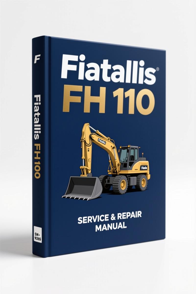 fiatallis fh 110 parts catalog, fiatallis parts catalog, fiatallis fh