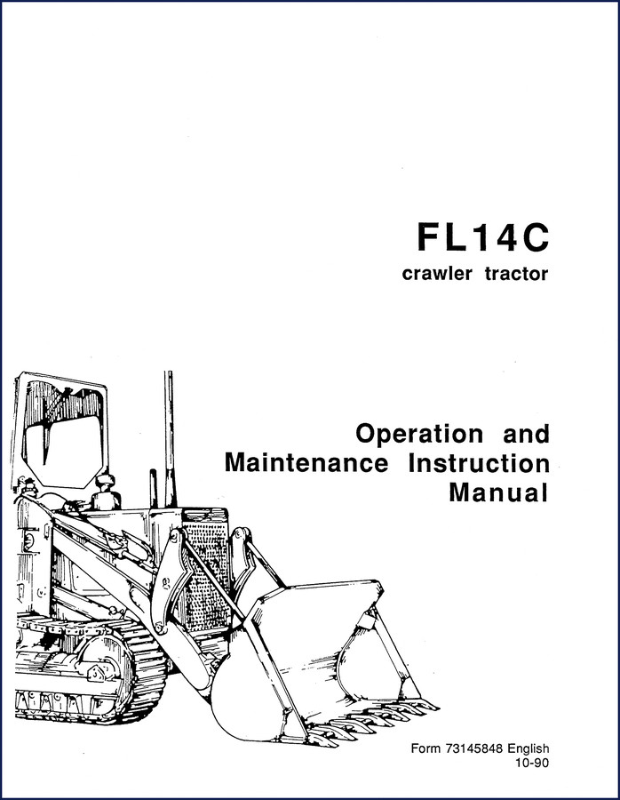 fiatallis fl14c operators manual, fiatallis manual, fiatallis fl14c