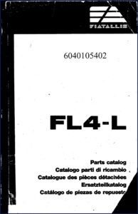 fiatallis fl4, fiatallis manual