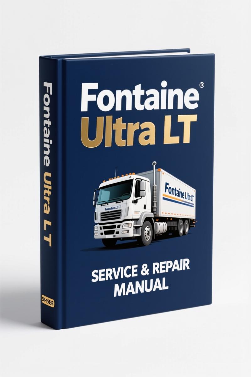 fontaine ultra lt 2010 service manual, fontaine service manual, fontaine ultra