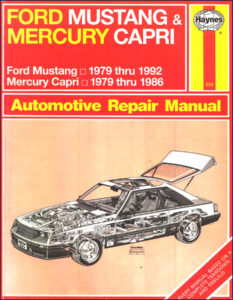 ford mustang, capri 1981 repair manual, ford repair manual, ford mustang,