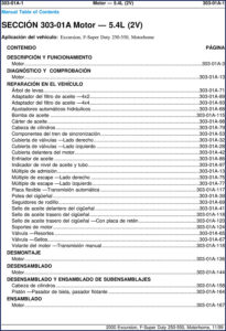 ford excursion, f, ford manual, ford excursion,