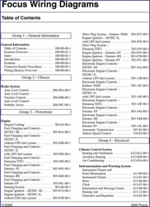 ford focus 2003 service manual, ford service manual, ford focus