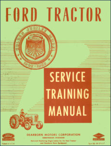 ford golden jubilee 1953 training manual, ford manual, ford golden