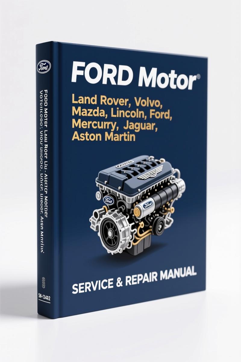 ford 2001 training manual: land rover, volvo, mazda,, ford motor manual, ford motor 2001