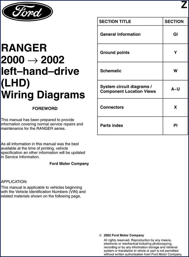 ford motor ranger 2002 wiring diagram, ford motor wiring diagram, ford motor motor
