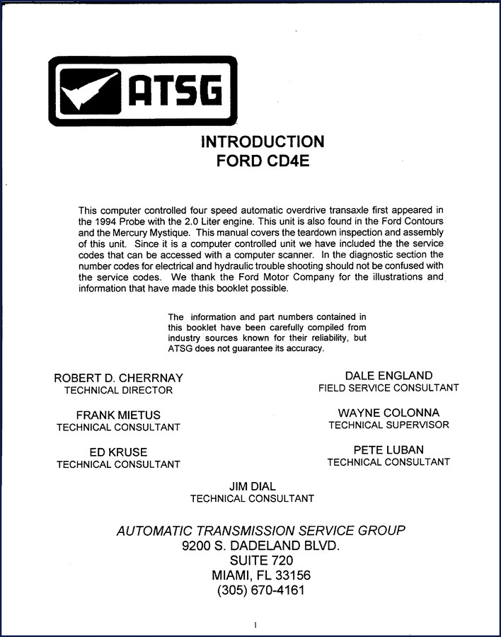 ford probe, contour, mystique service manual, ford service manual, ford probe,