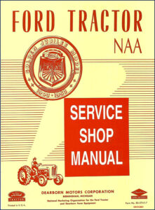ford naa service manual, ford service manual, ford naa