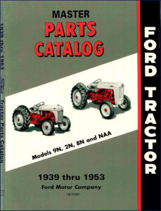 ford 9n 2n 8n naa parts catalog 1939, ford parts catalog, ford 9n